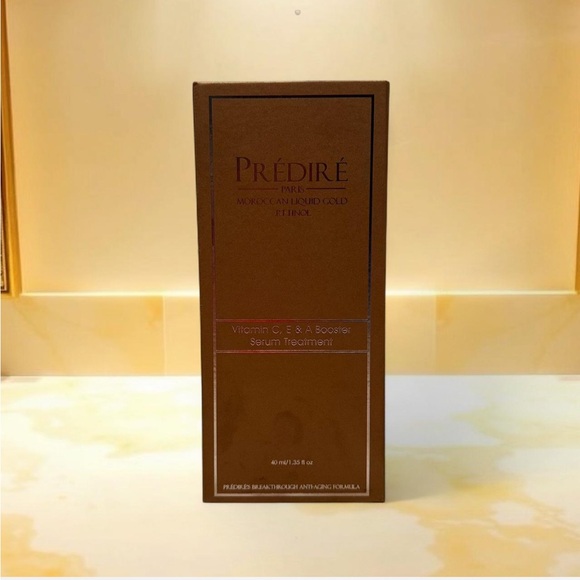 Prédiré Paris Moroccan Liquid Gold Vitamin C E & A Booster Serum Treatment